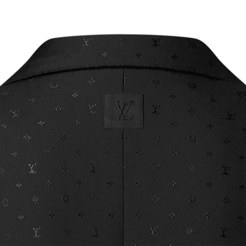 Ready-to-Wear All Ready-to-Wear Monogram Satin Single-Breasted Pont Neuf Jacket | Louis Vuitton ® (Product zoom)