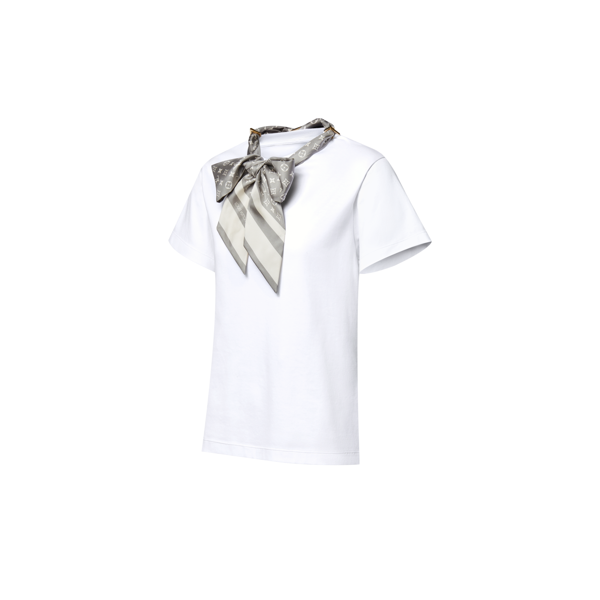  Ready-to-Wear Tops Monogram Scarf T-Shirt | Louis Vuitton ® (Product zoom)