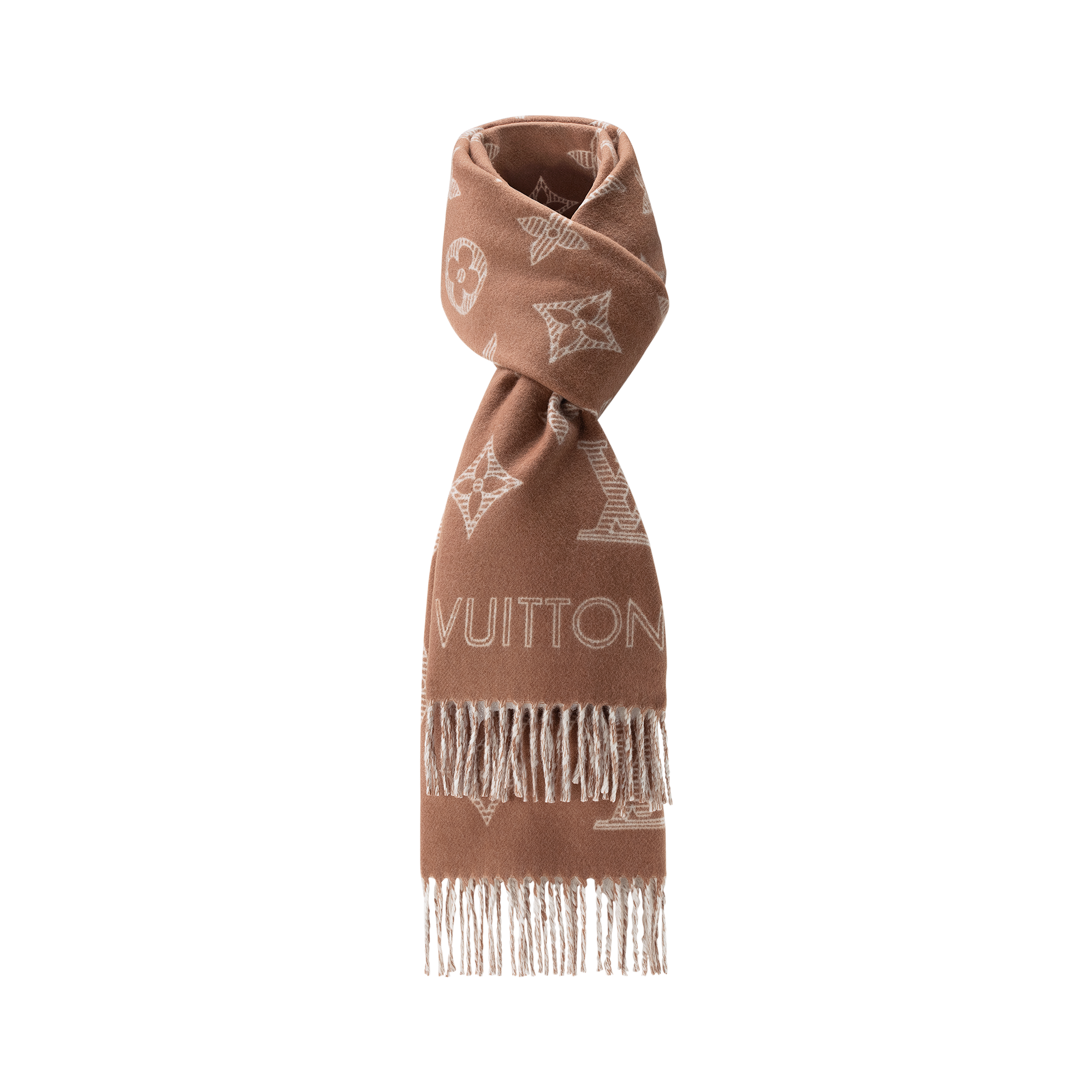 S00 Accessories Scarves Monogram Shadow Scarf | Louis Vuitton ® (Product zoom)