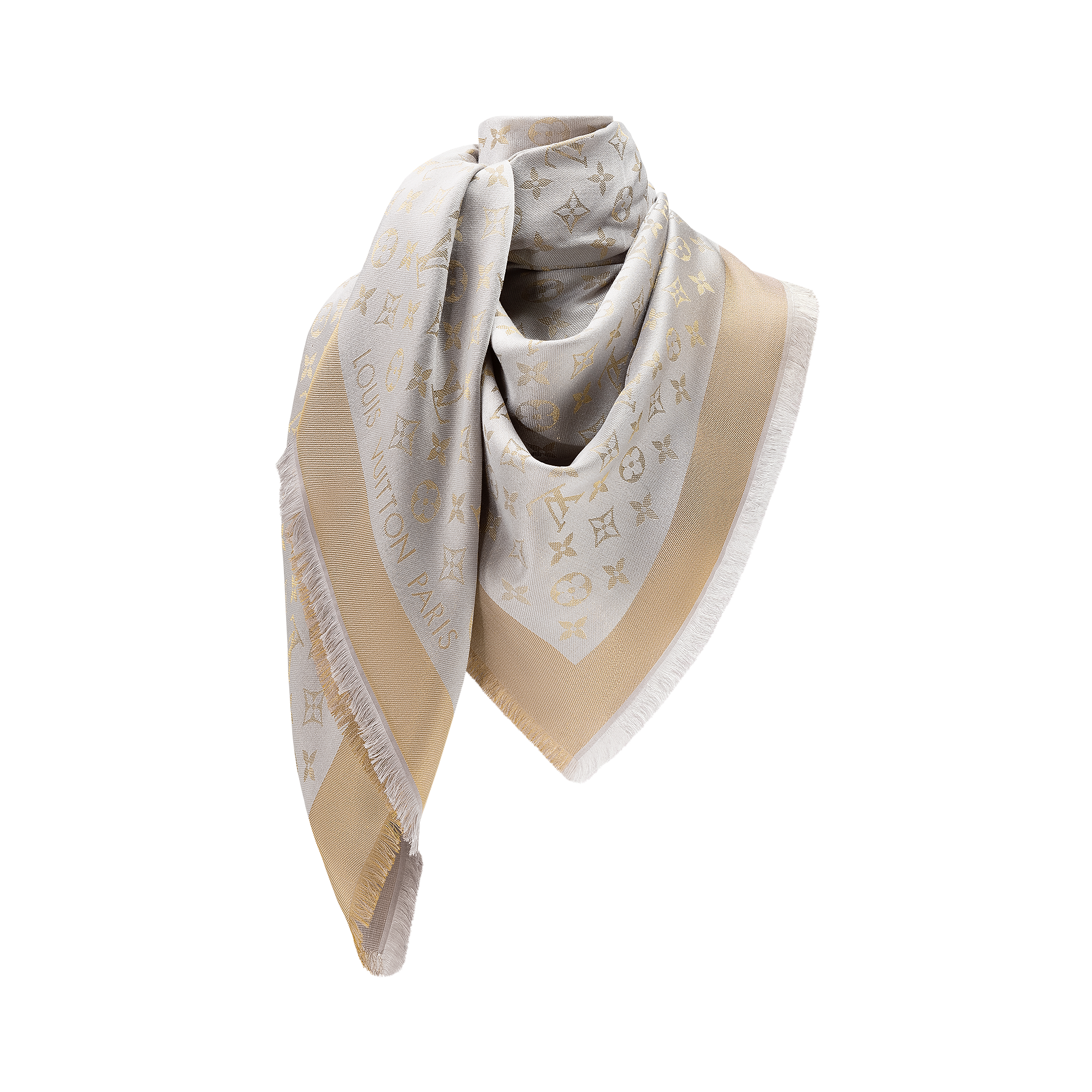 Monogram Shine Shawl