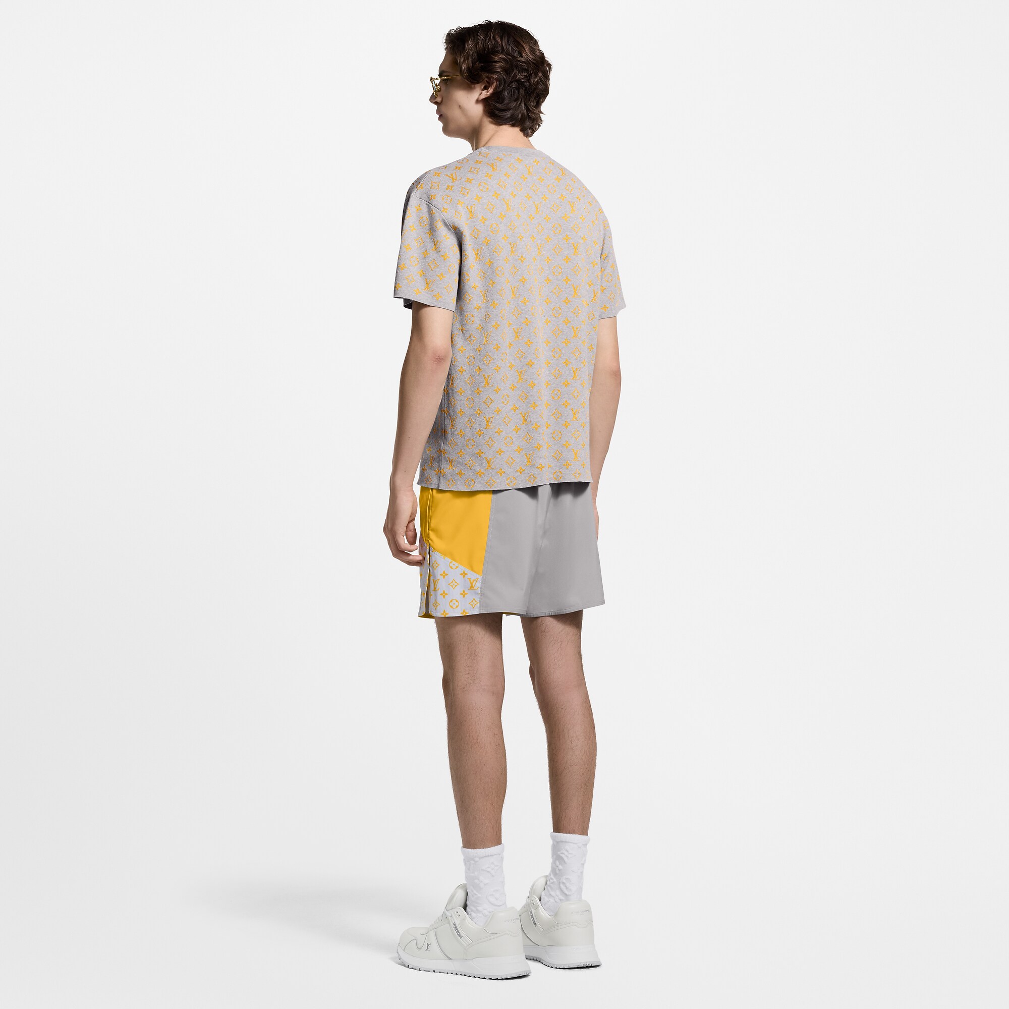 Monogram Short-Sleeved Crewneck