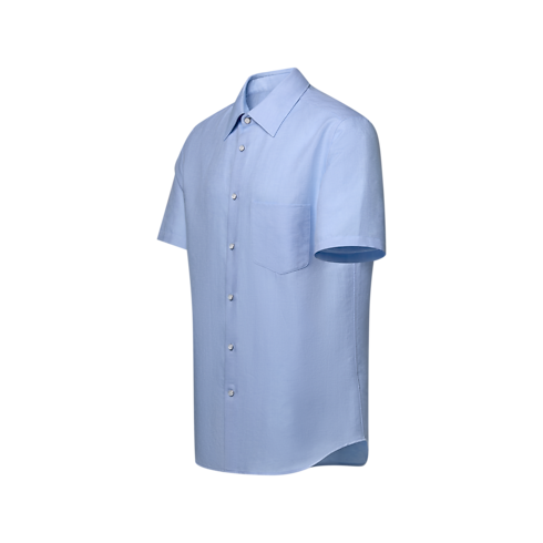 New In Men } Monogram Short-Sleeved Shirt | Louis Vuitton ® (Product zoom)