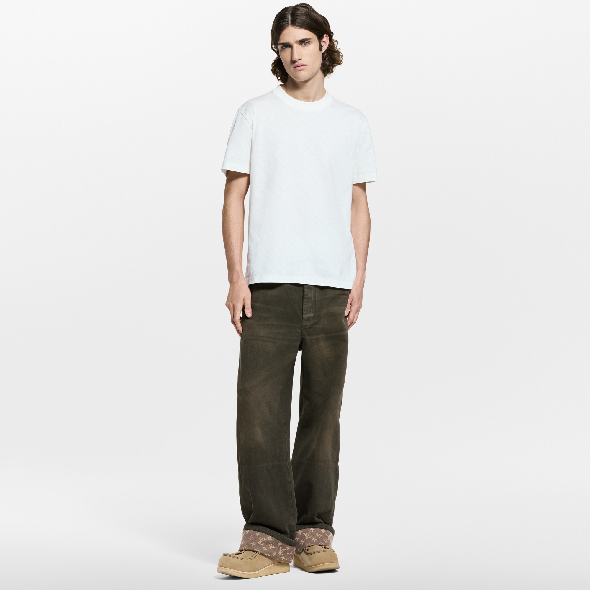  Ready-to-Wear T-Shirts and Polos Monogram Short-Sleeved T-Shirt | Louis Vuitton ® (Product zoom)