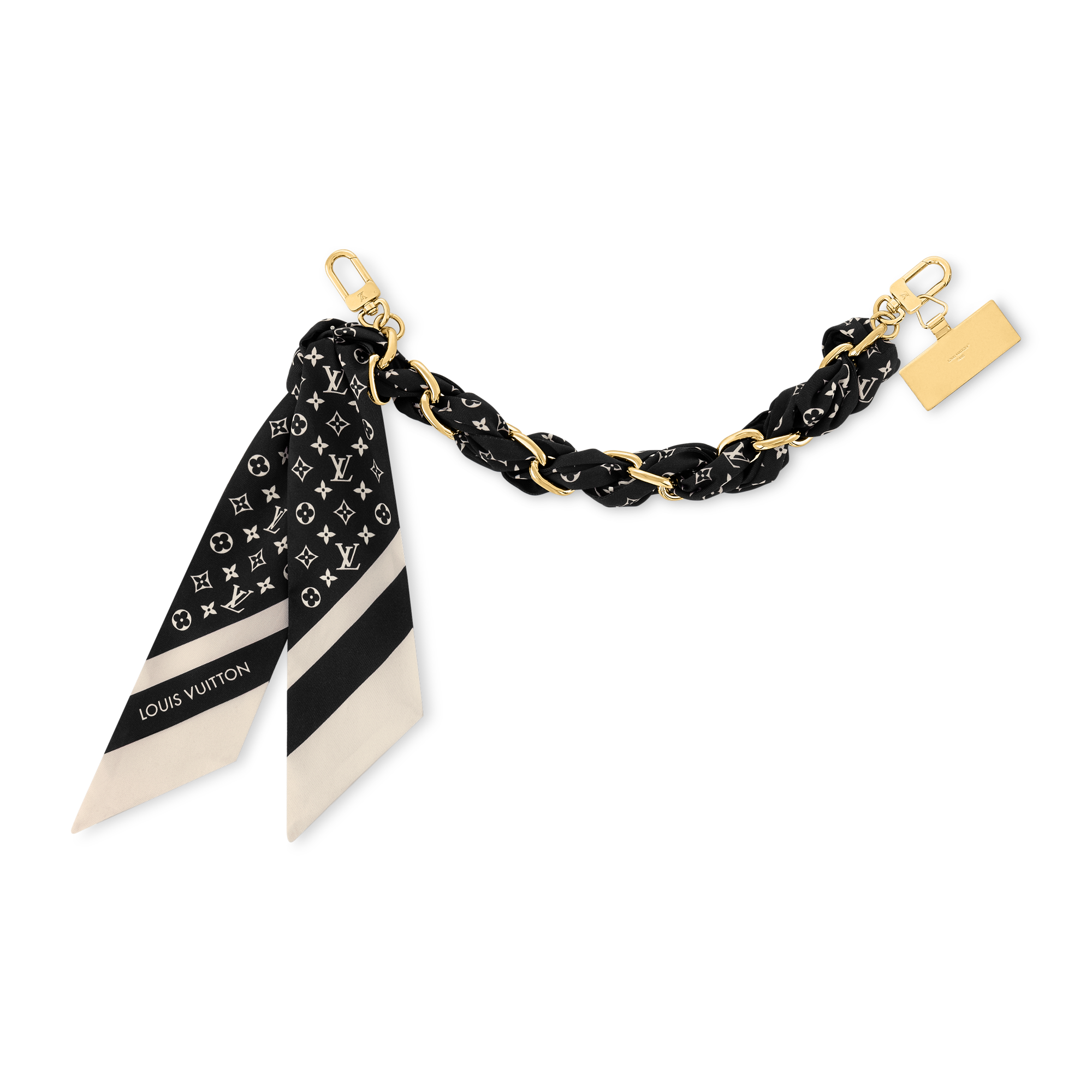 Monogram Silhouette Bag Charm And Phone Strap