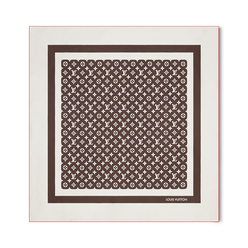S00 Accessories Silk Squares and Bandeaus Monogram Silhouette Square 70 | Louis Vuitton ® (Product zoom)