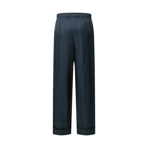 Ready-to-Wear Pants Monogram Silk Blend Pajama Pants | Louis Vuitton ® (Product zoom)