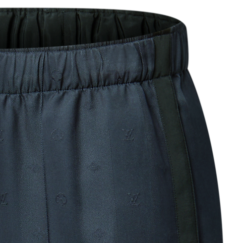 Ready-to-Wear Pants Monogram Silk Blend Pajama Pants | Louis Vuitton ® (Product zoom)