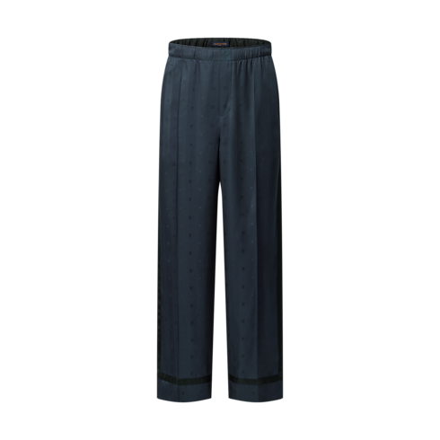 Ready-to-Wear Pants Monogram Silk Blend Pajama Pants | Louis Vuitton ® (Product zoom)