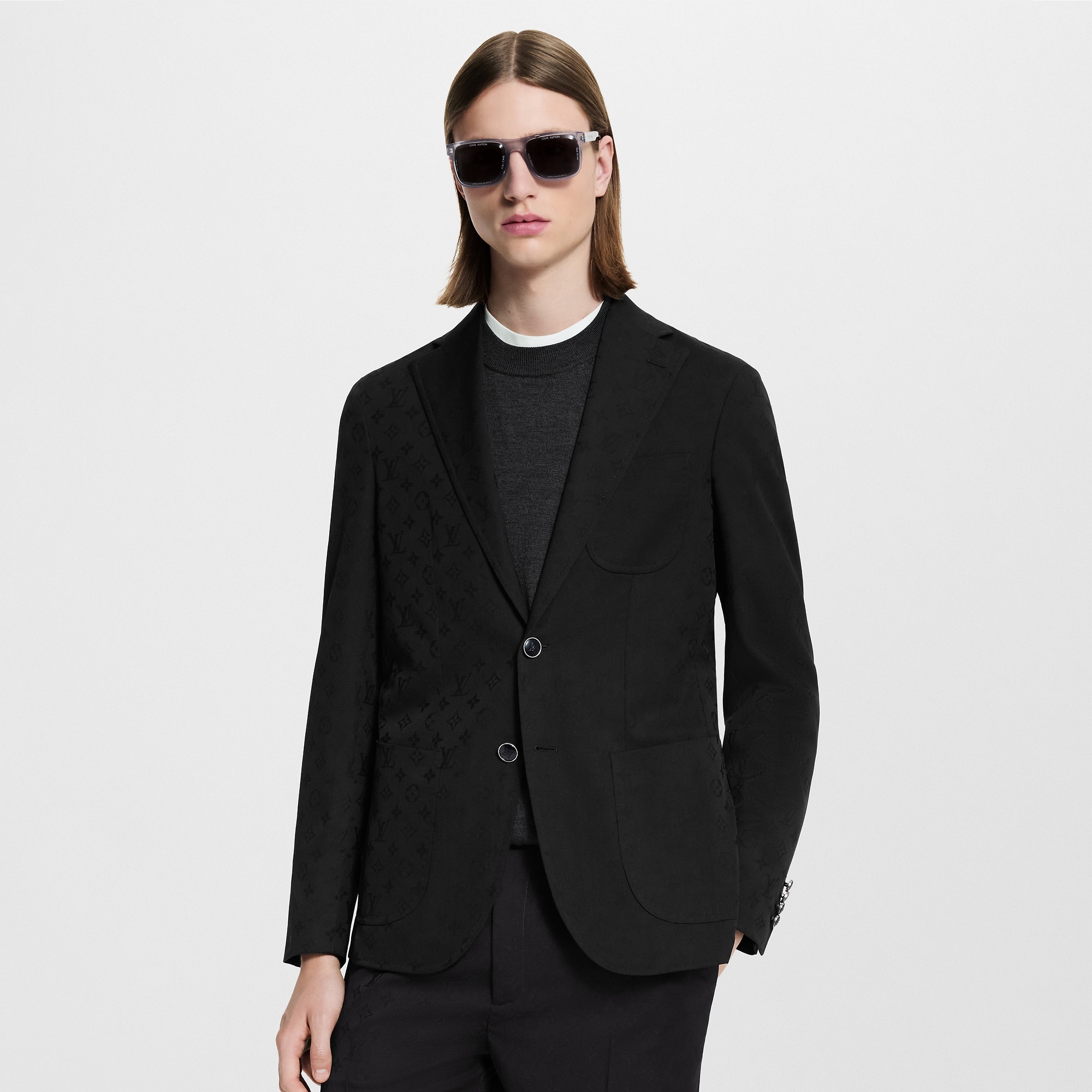 Monogram Single-Breasted Napolitana Jacket
