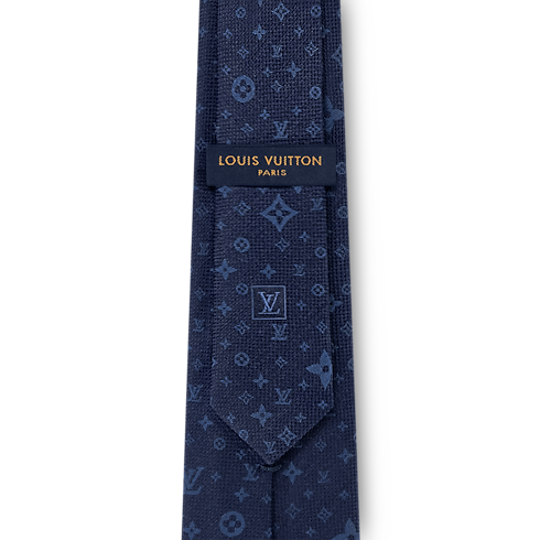 S00 Accessories Ties and Pocket Squares Monogram Stars Tie | Louis Vuitton ® (Product zoom)
