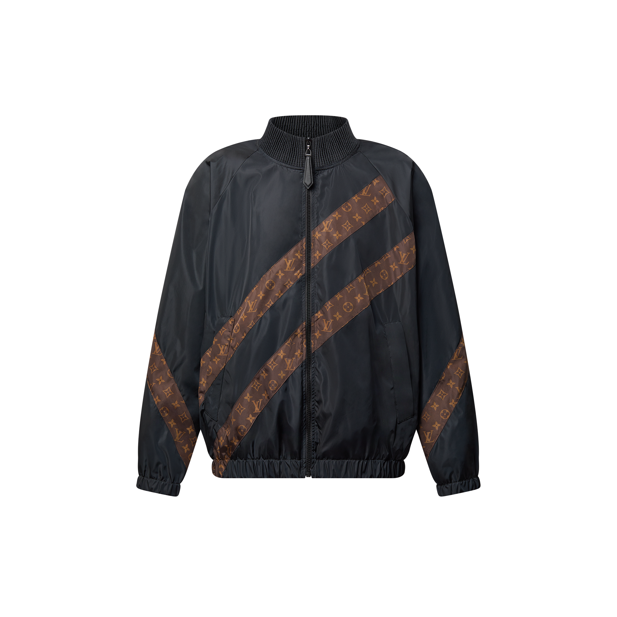 Monogram Stripe Zip-Up Jacket - Women - Ready-to-Wear | LOUIS 