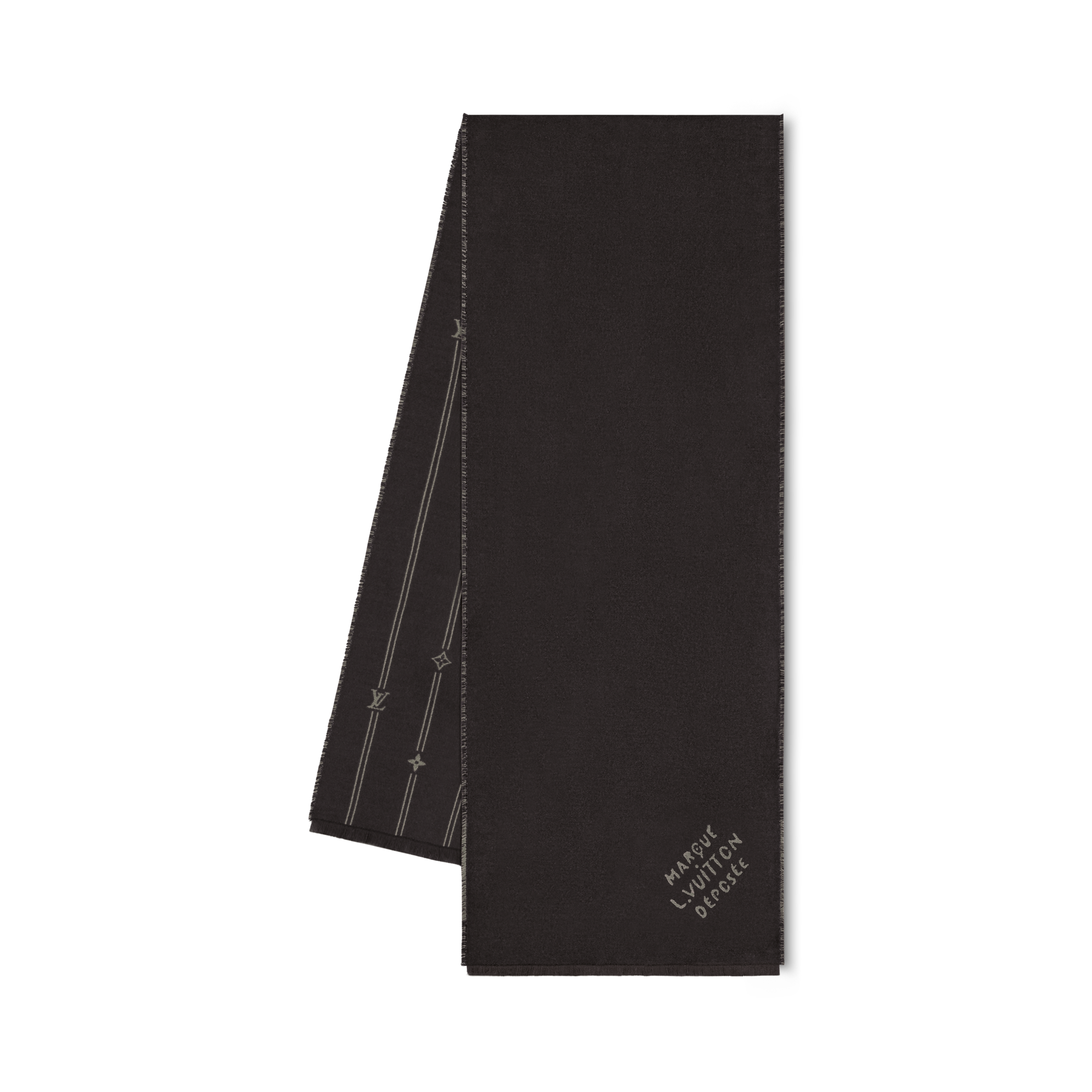 Monogram Stripes Scarf