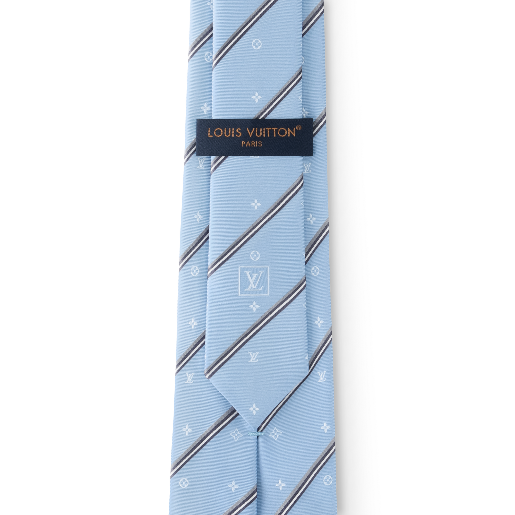 S00 Accessories Ties and Pocket Squares Monogram Stripes Tie | Louis Vuitton ® (Product zoom)