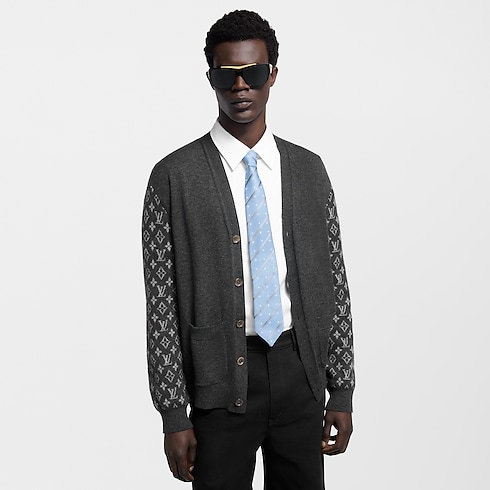 S00 Accessories Ties and Pocket Squares Monogram Stripes Tie | Louis Vuitton ® (Product zoom)