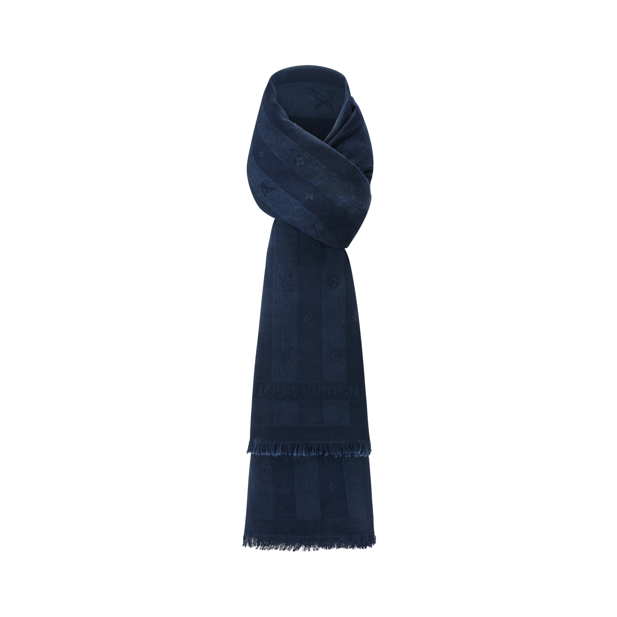 S00 Accessories Scarves Monogram Stripy Stole | Louis Vuitton ® (Product zoom)