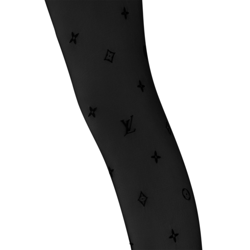 S00 Accessories Hats and Gloves Monogram Takeover Tights | Louis Vuitton ® (Product zoom)