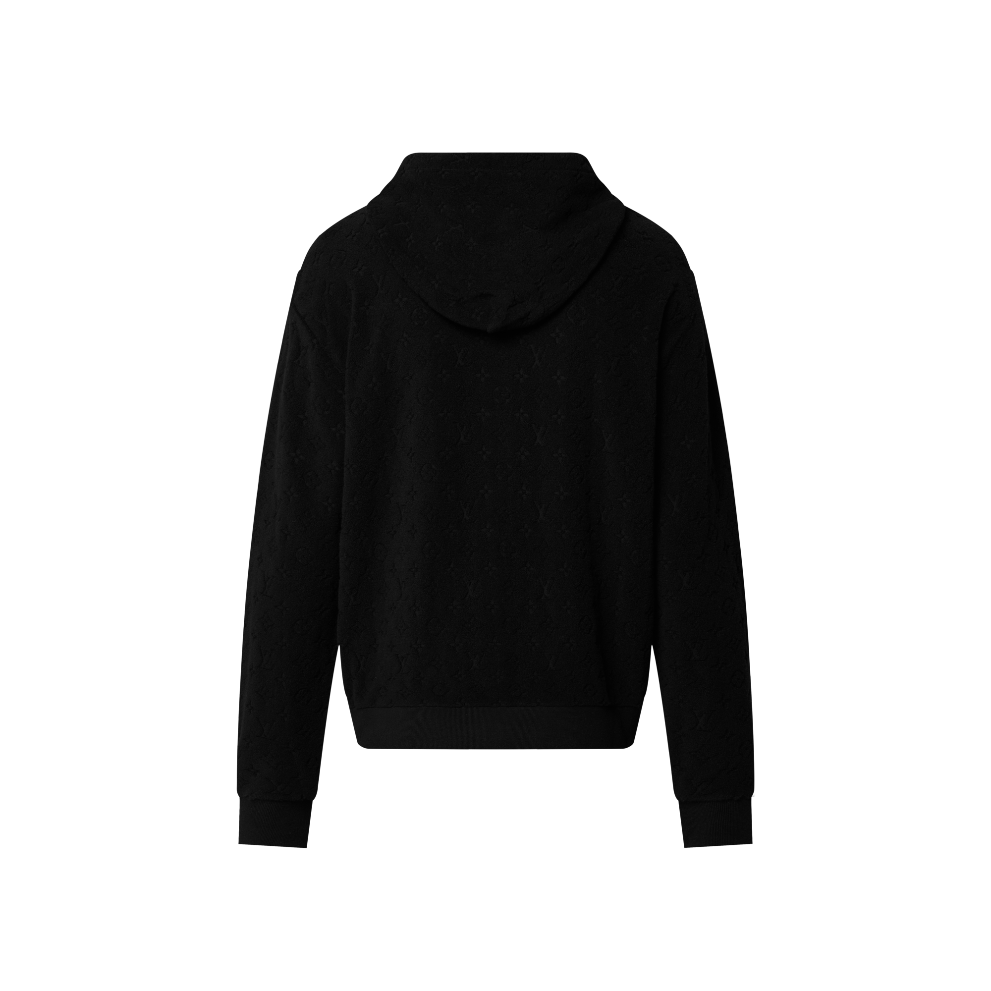  Ready-to-Wear All Ready-to-Wear Monogram Terry Zip-Through Hoodie | Louis Vuitton ® (Product zoom)