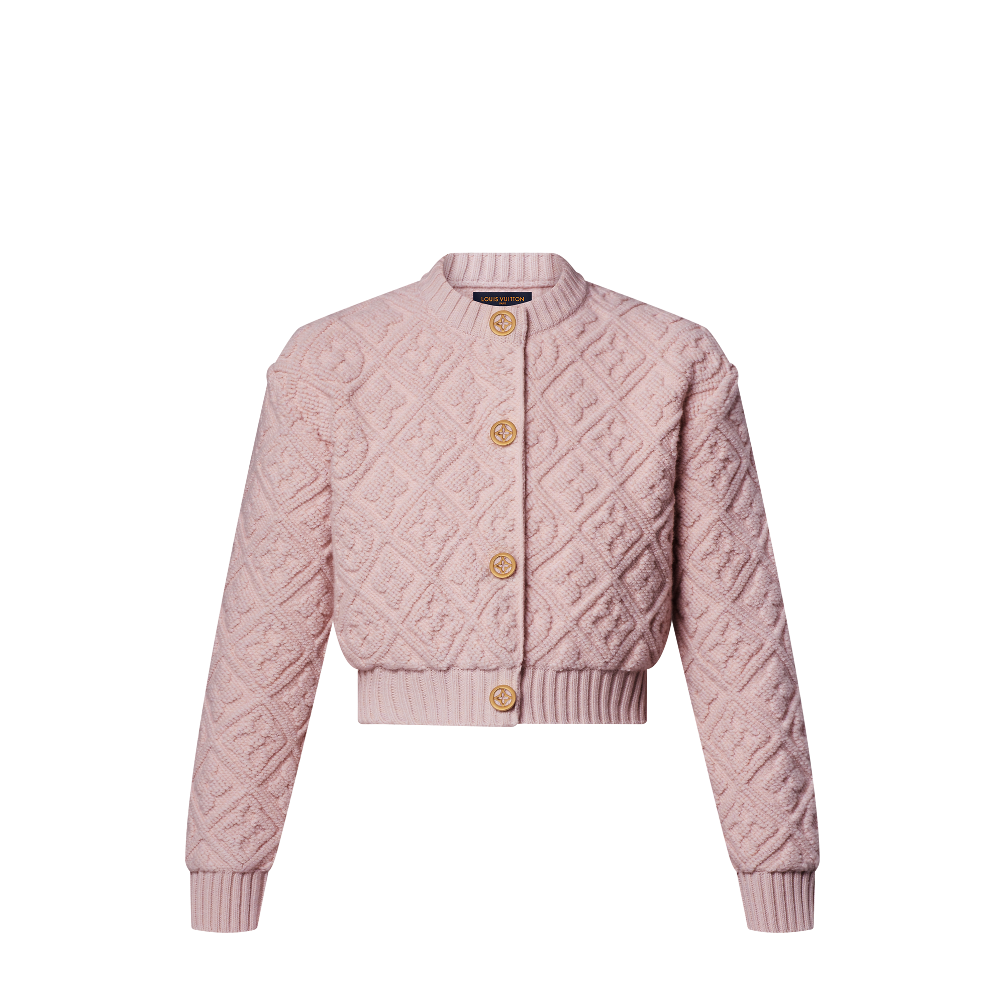 Monogram Toweling Cardigan