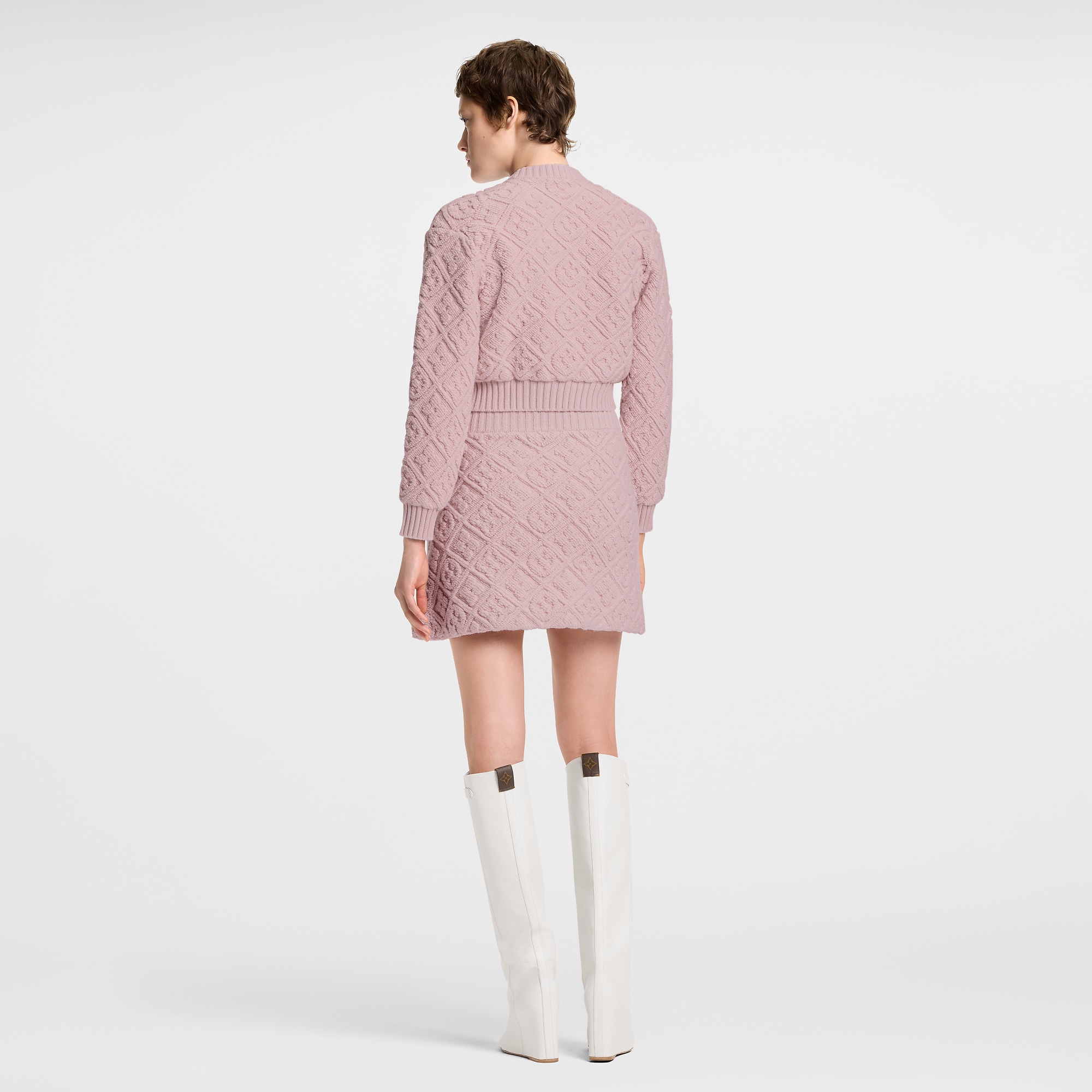 Monogram Toweling Mini Skirt