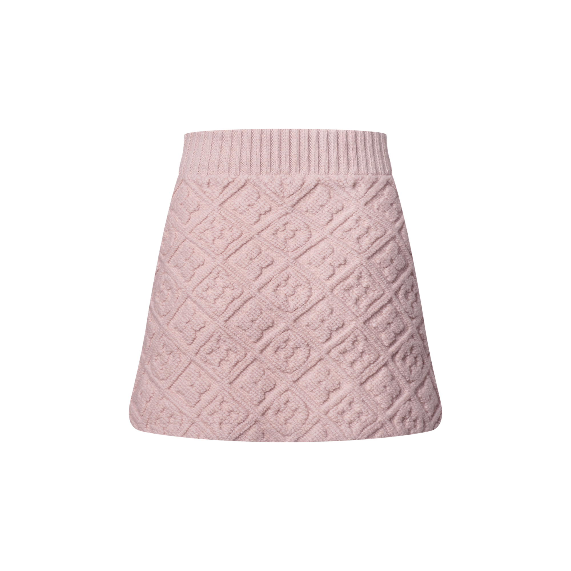 Monogram Toweling Mini Skirt