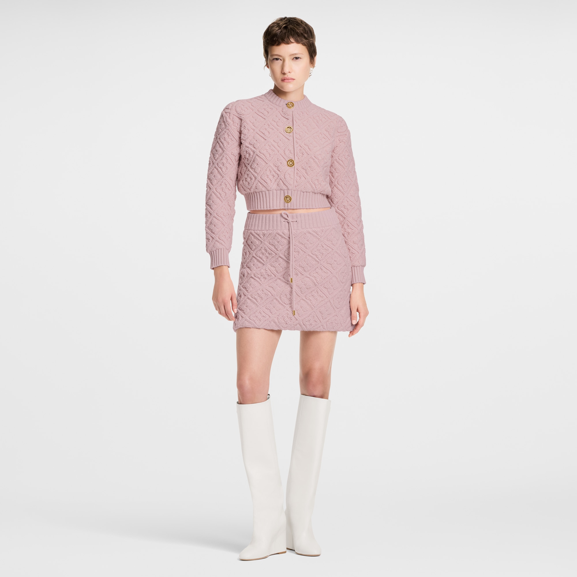  Ready-to-Wear Skirts and Shorts Monogram Toweling Mini Skirt | Louis Vuitton ® (Product zoom)
