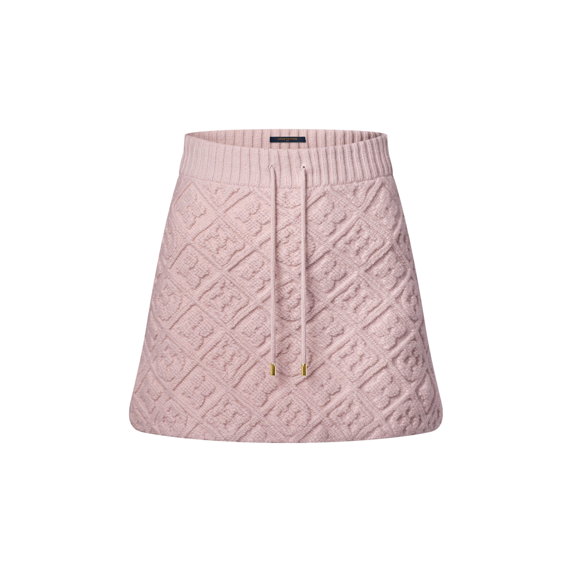 Monogram Toweling Mini Skirt