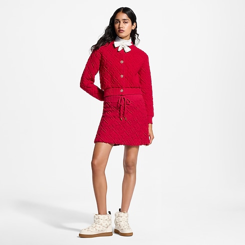 Ready-to-Wear Skirts Monogram Toweling Mini Skirt | Louis Vuitton ® (Product zoom)
