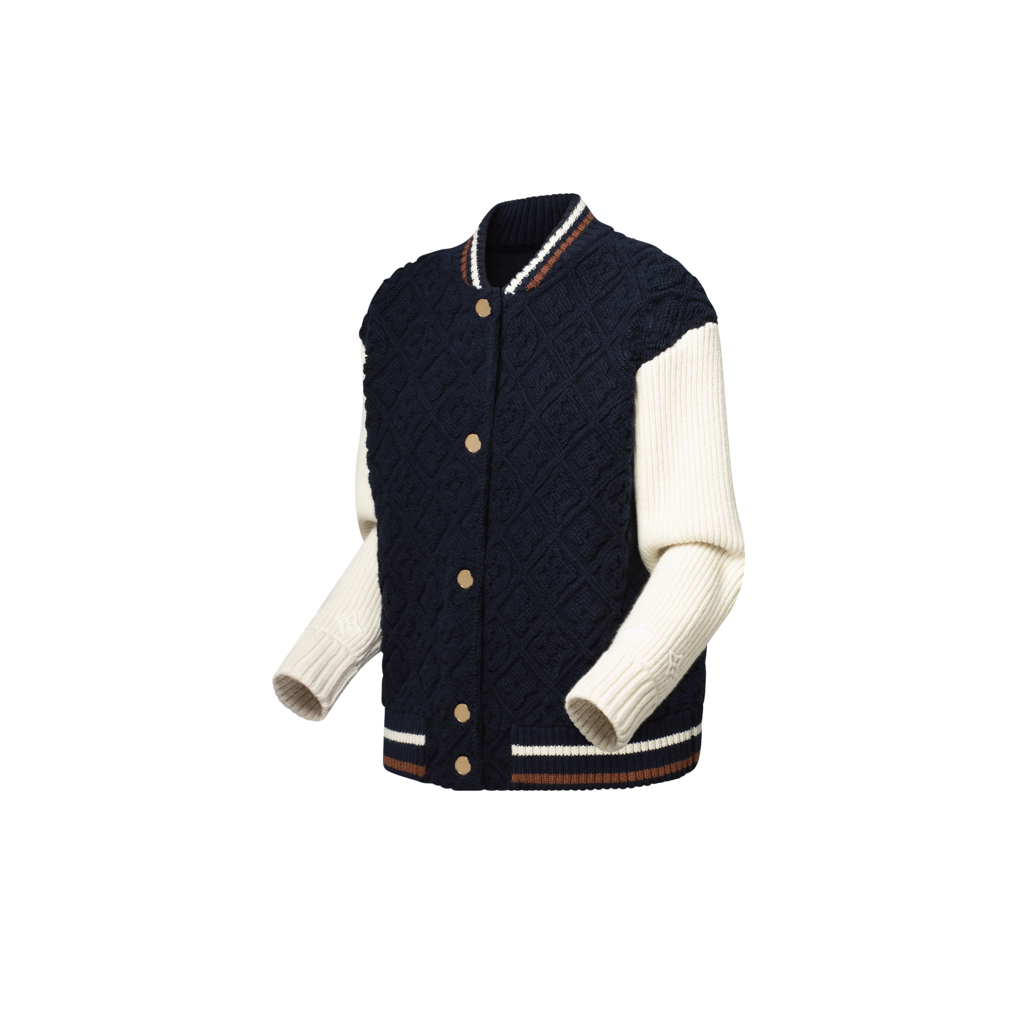 Monogram Toweling Varsity Jacket