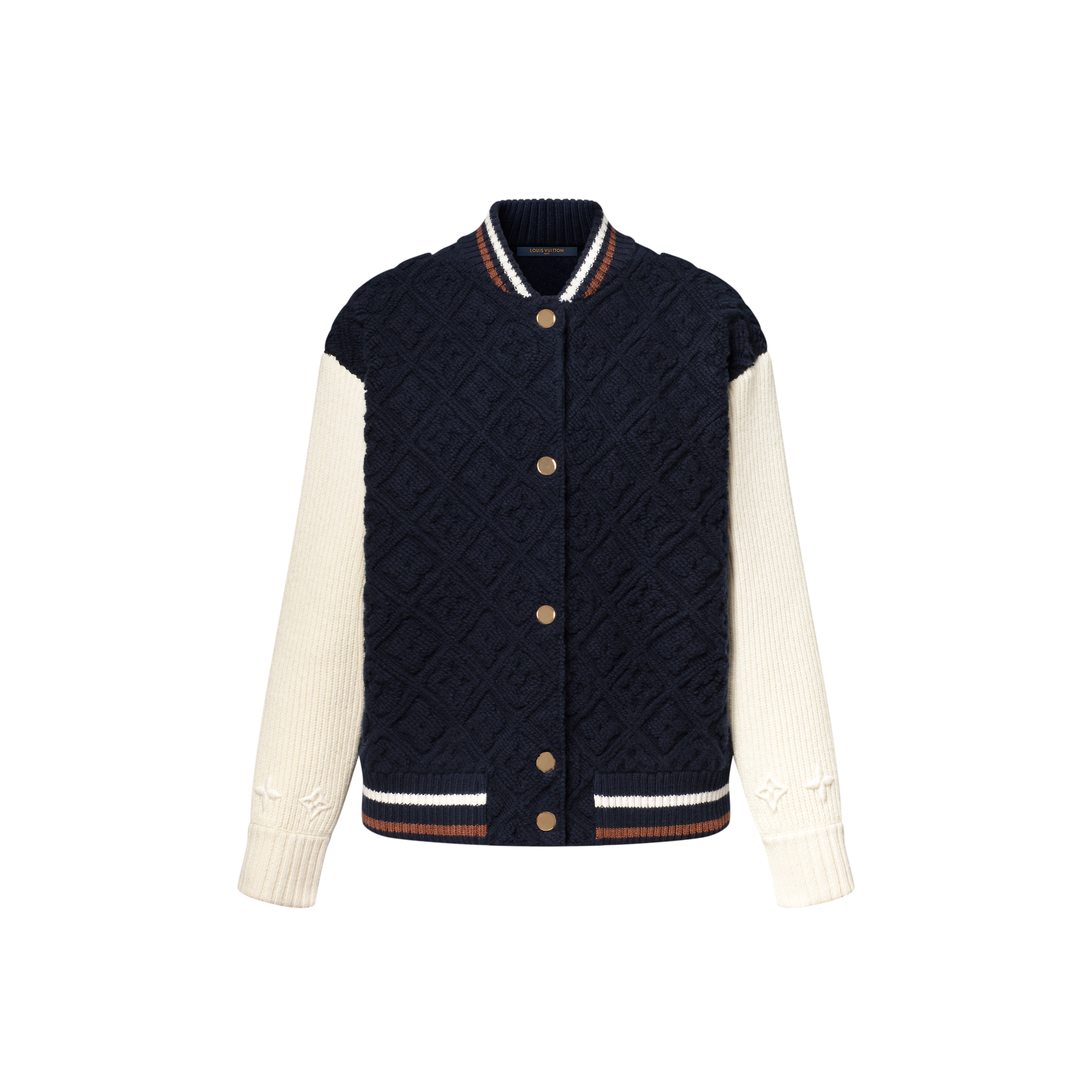 Monogram Toweling Varsity Jacket