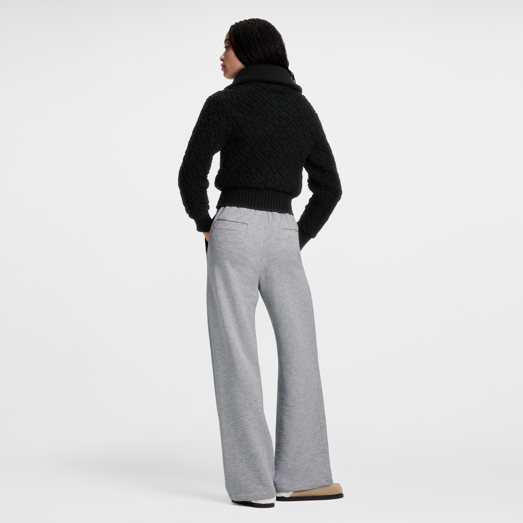  Ready-to-Wear Knitwear Monogram Toweling Zip-Up Jacket | Louis Vuitton ® (Product zoom)