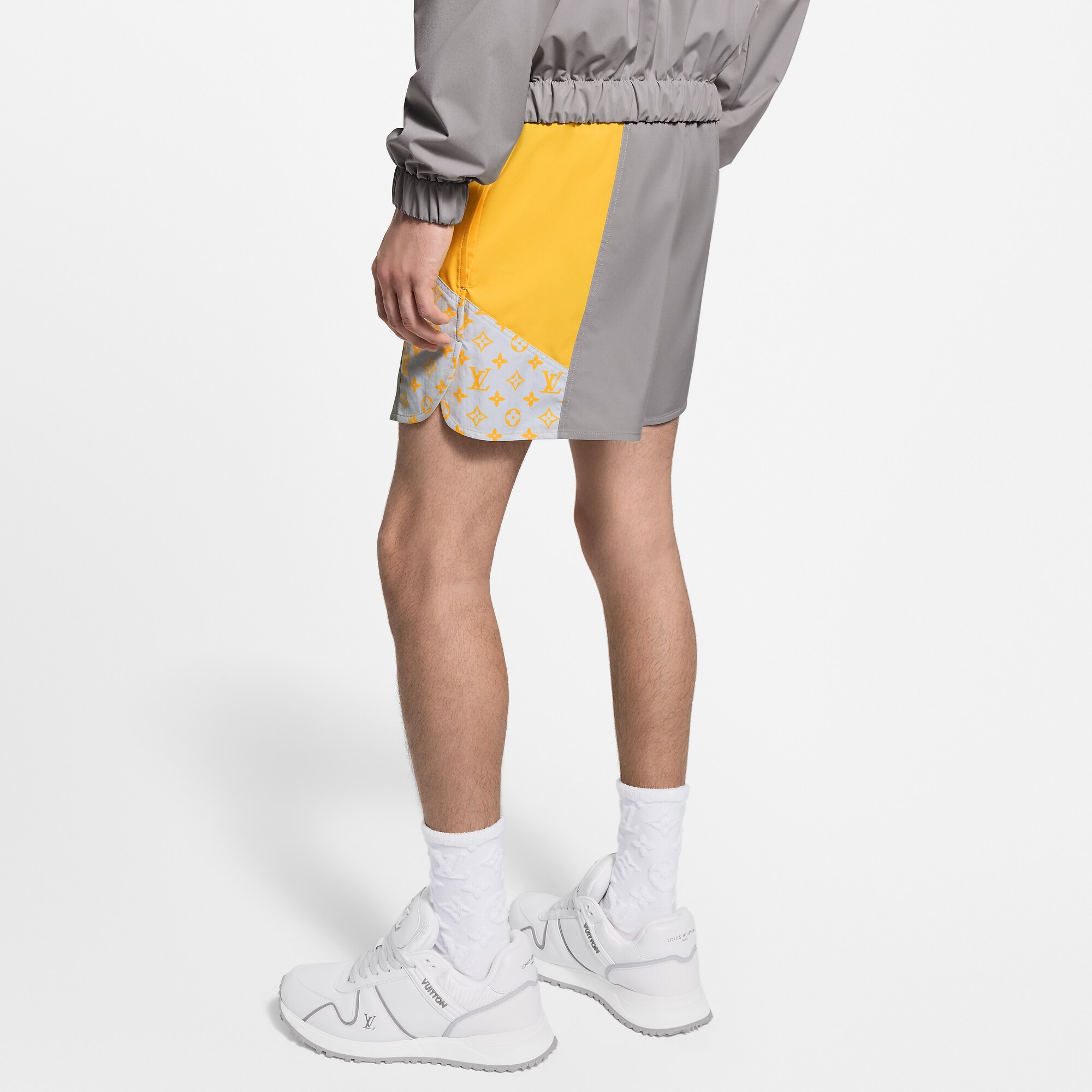 Monogram Track Shorts