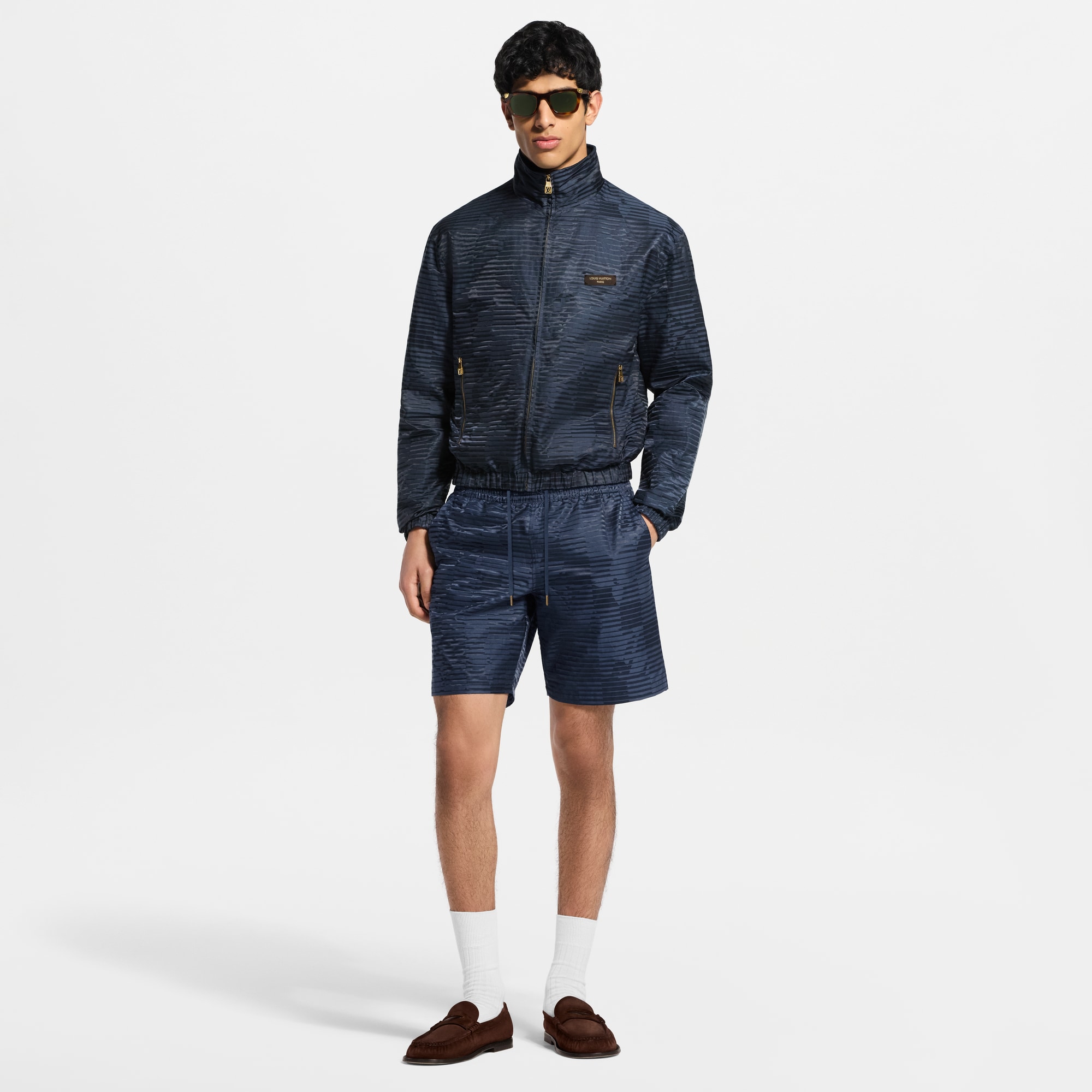 LOUIS VUITTON ルイヴィトン 20AW フラワープリンテッド クルーネック 