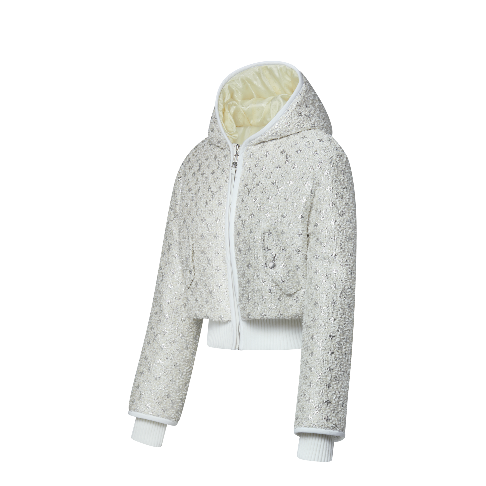  Ready-to-Wear Coats and Jackets Monogram Tweed Cropped Jacket | Louis Vuitton ® (Product zoom)