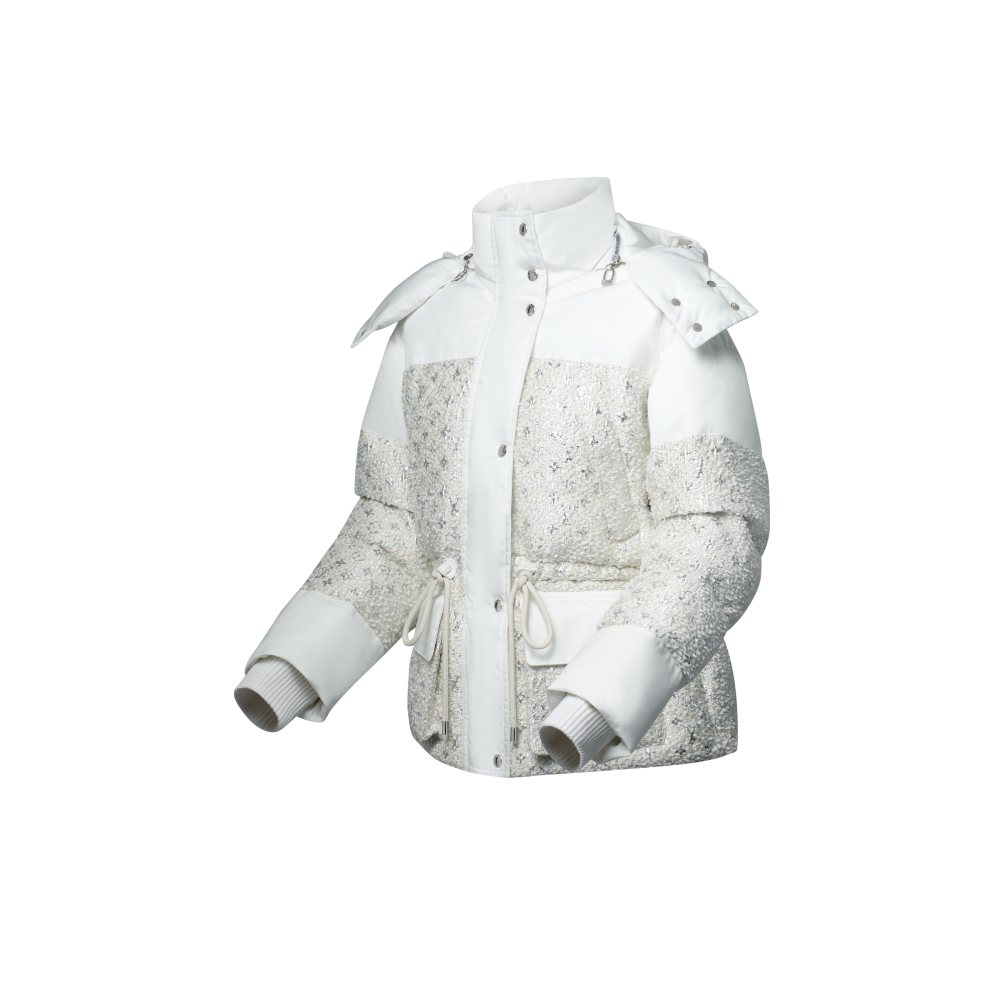  Ready-to-Wear Coats and Jackets Monogram Tweed Puffer Jacket | Louis Vuitton ® (Product zoom)