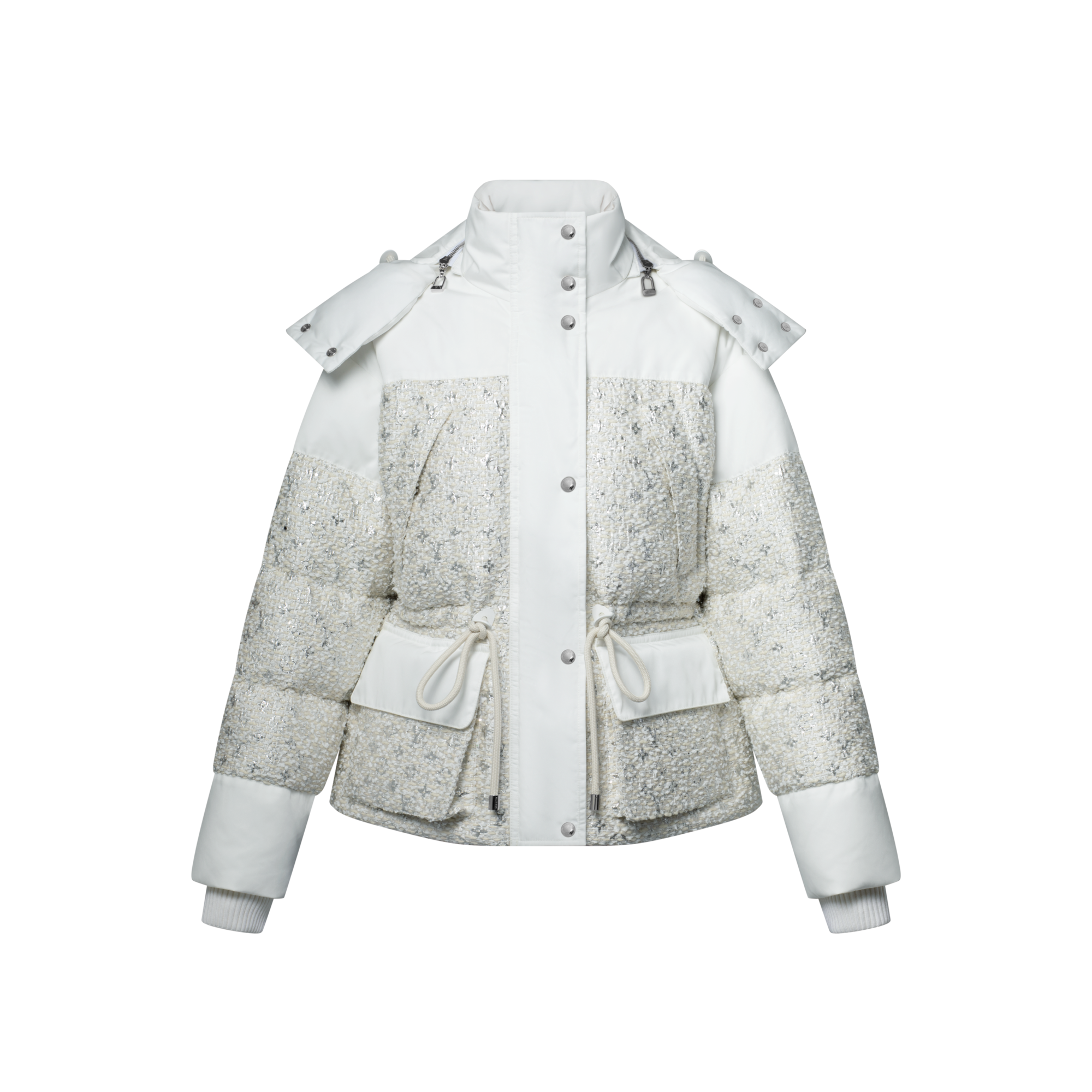  Ready-to-Wear Coats and Jackets Monogram Tweed Puffer Jacket | Louis Vuitton ® (Product zoom)