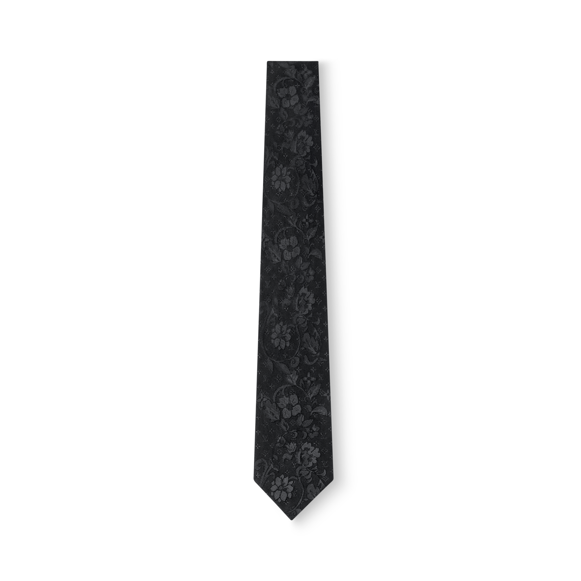 Monogram Wildflowers Tie
