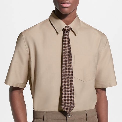 S00 Accessories All Accessories Monogram Windowpane Tie | Louis Vuitton ® (Product zoom)
