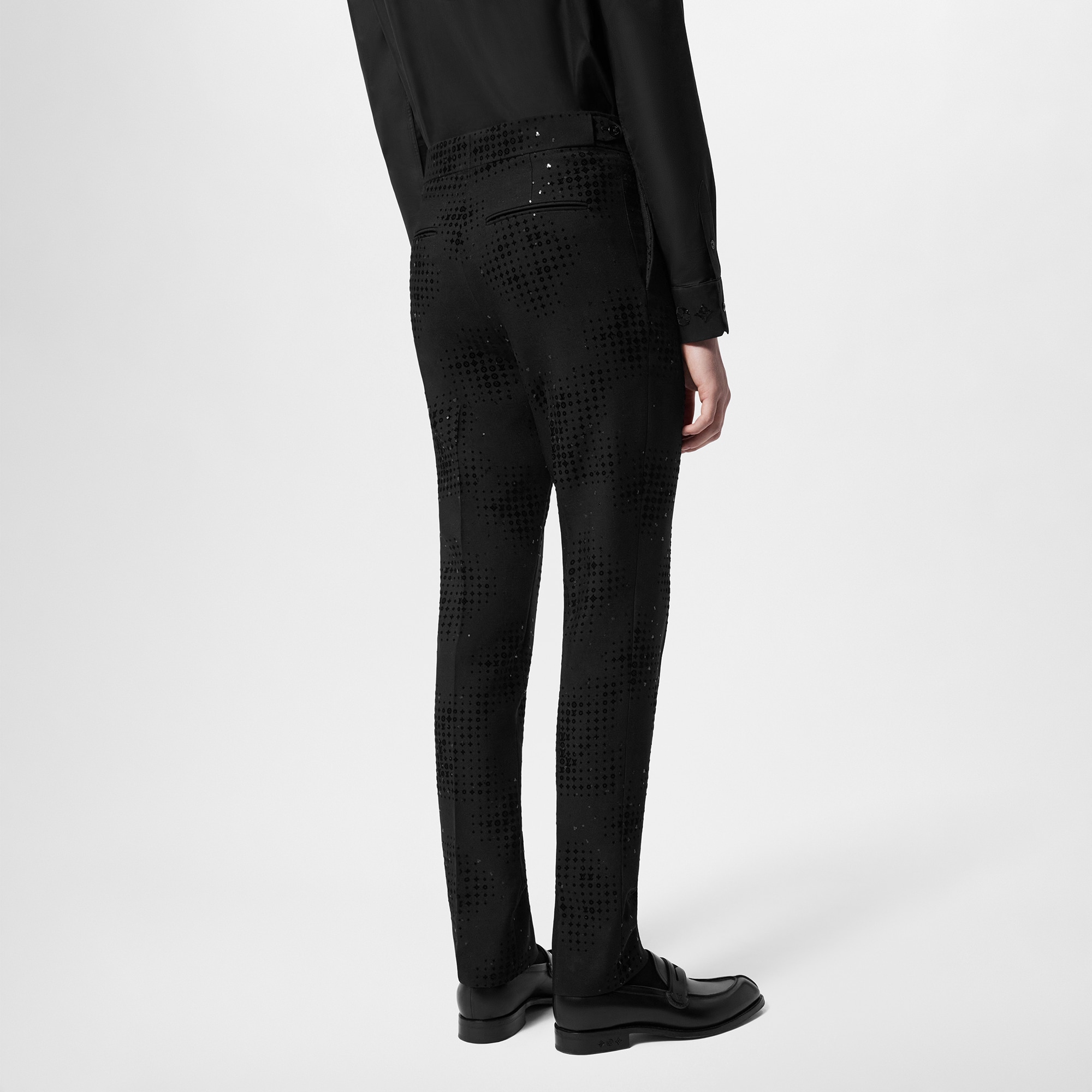  Ready-to-Wear Pants Monogram Wool Evening Pants | Louis Vuitton ® (Product zoom)