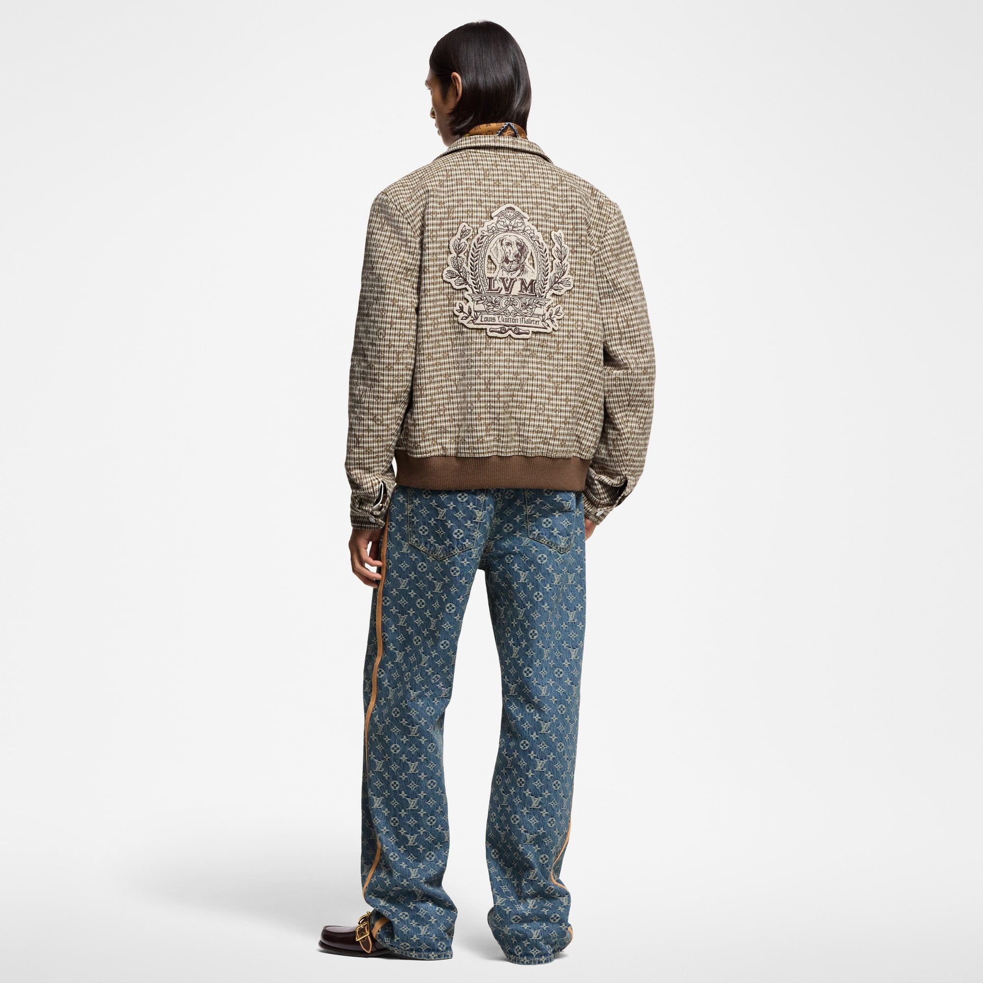  Ready-to-Wear Coats and Outerwear Monogram Wool Harrington Blouson | Louis Vuitton ® (Product zoom)