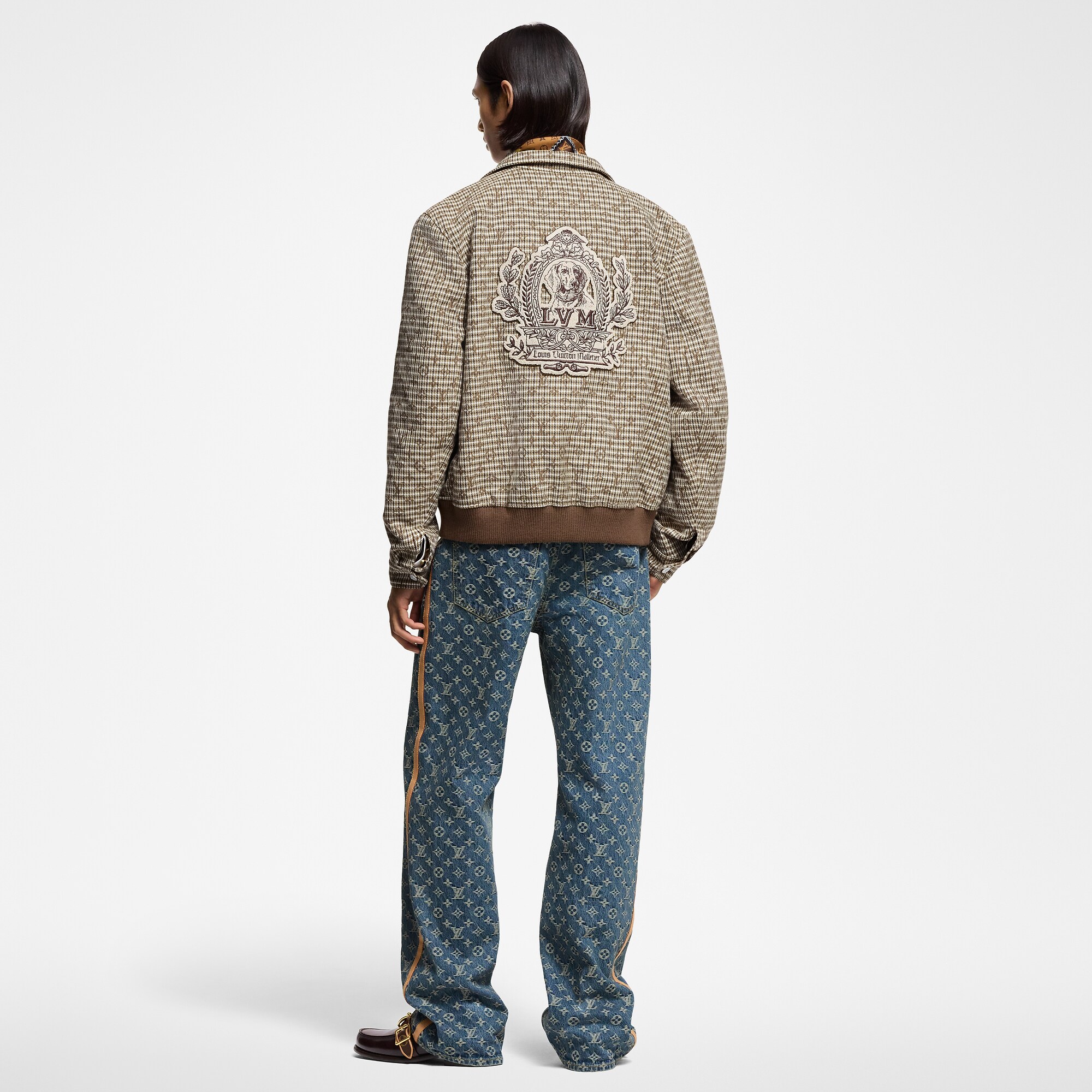 Monogram Wool Harrington Blouson