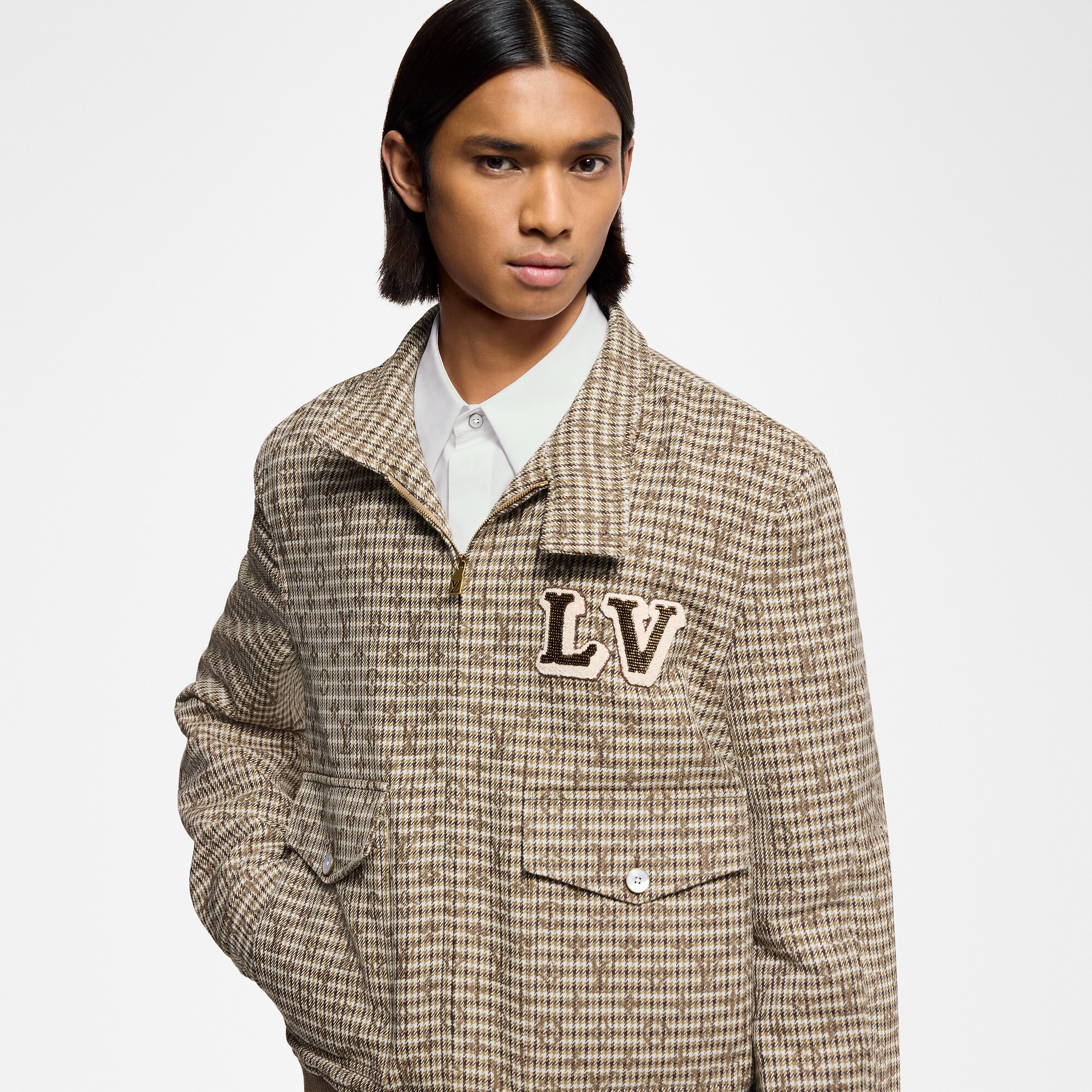 Monogram Wool Harrington Blouson