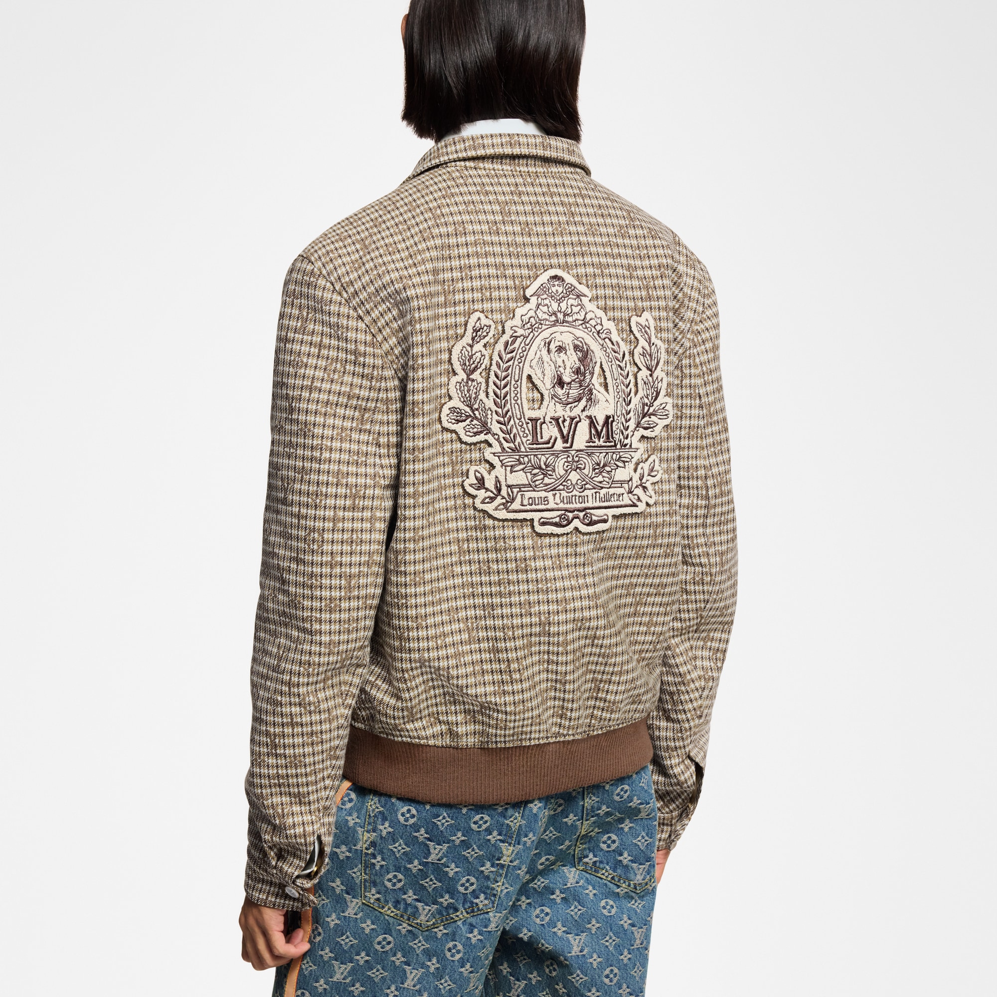 Ready-to-Wear Coats and Outerwear Monogram Wool Harrington Blouson | Louis Vuitton ® (Product zoom)