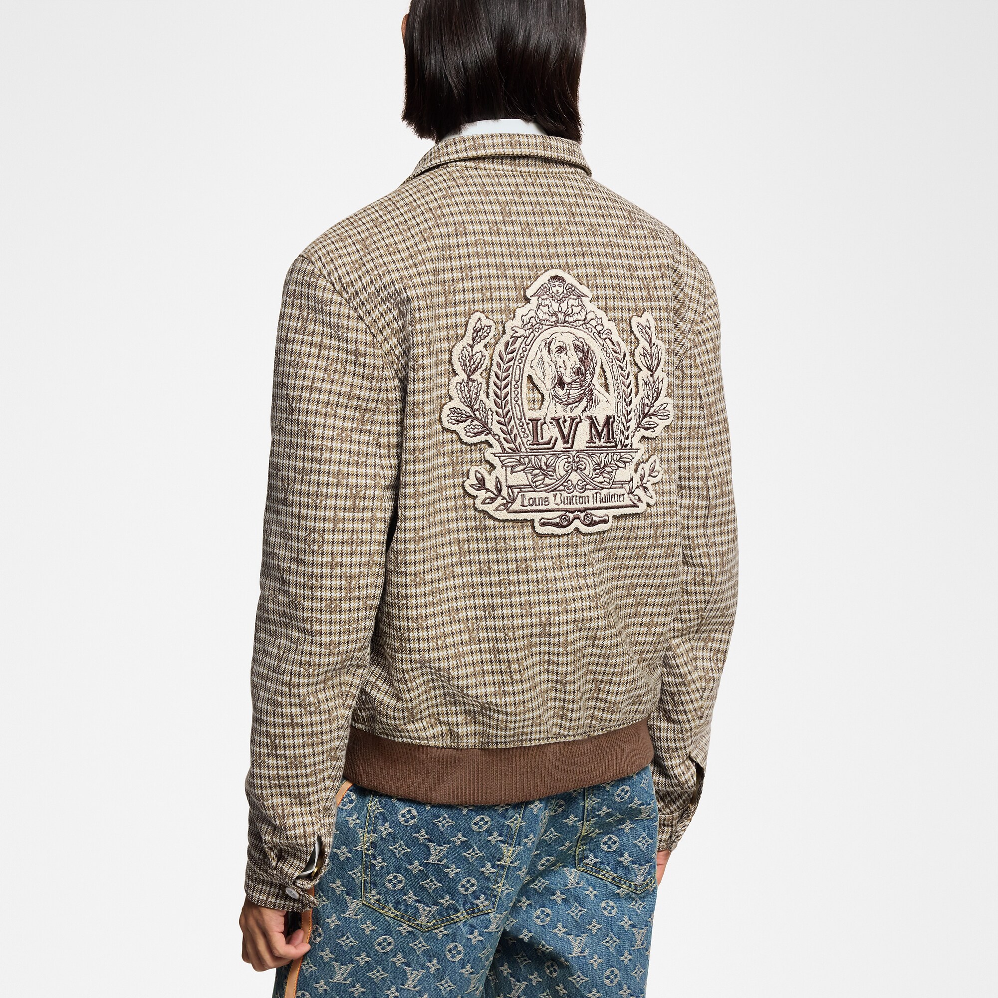Monogram Wool Harrington Blouson