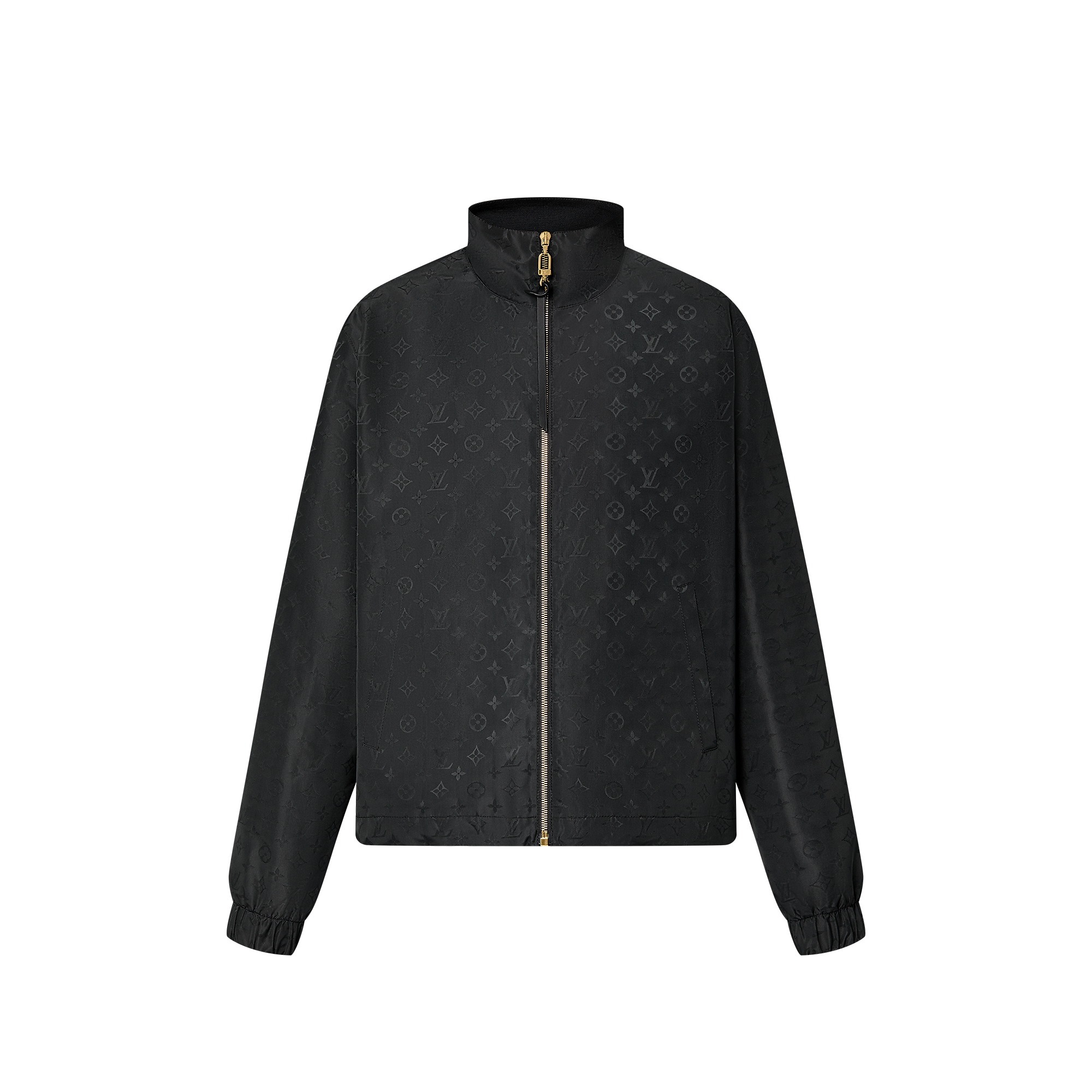 Monogram Zip-Up Jacket