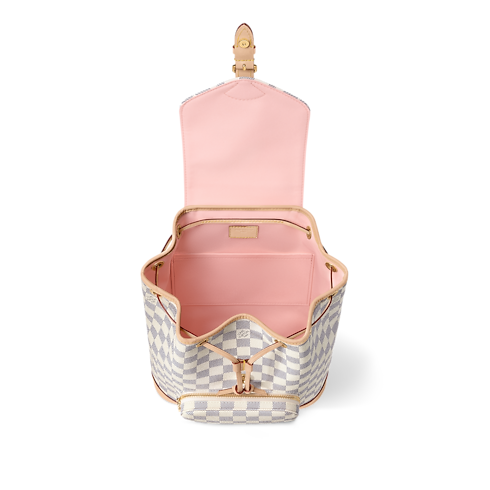 Damier Azur Women's Bags Newness Montsouris PM | Louis Vuitton ® (Product zoom)