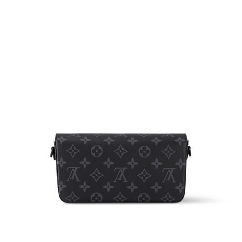Monogram Eclipse Small Leather Goods Mini Bags Montsouris Wearable Wallet | Louis Vuitton ® (Product zoom)
