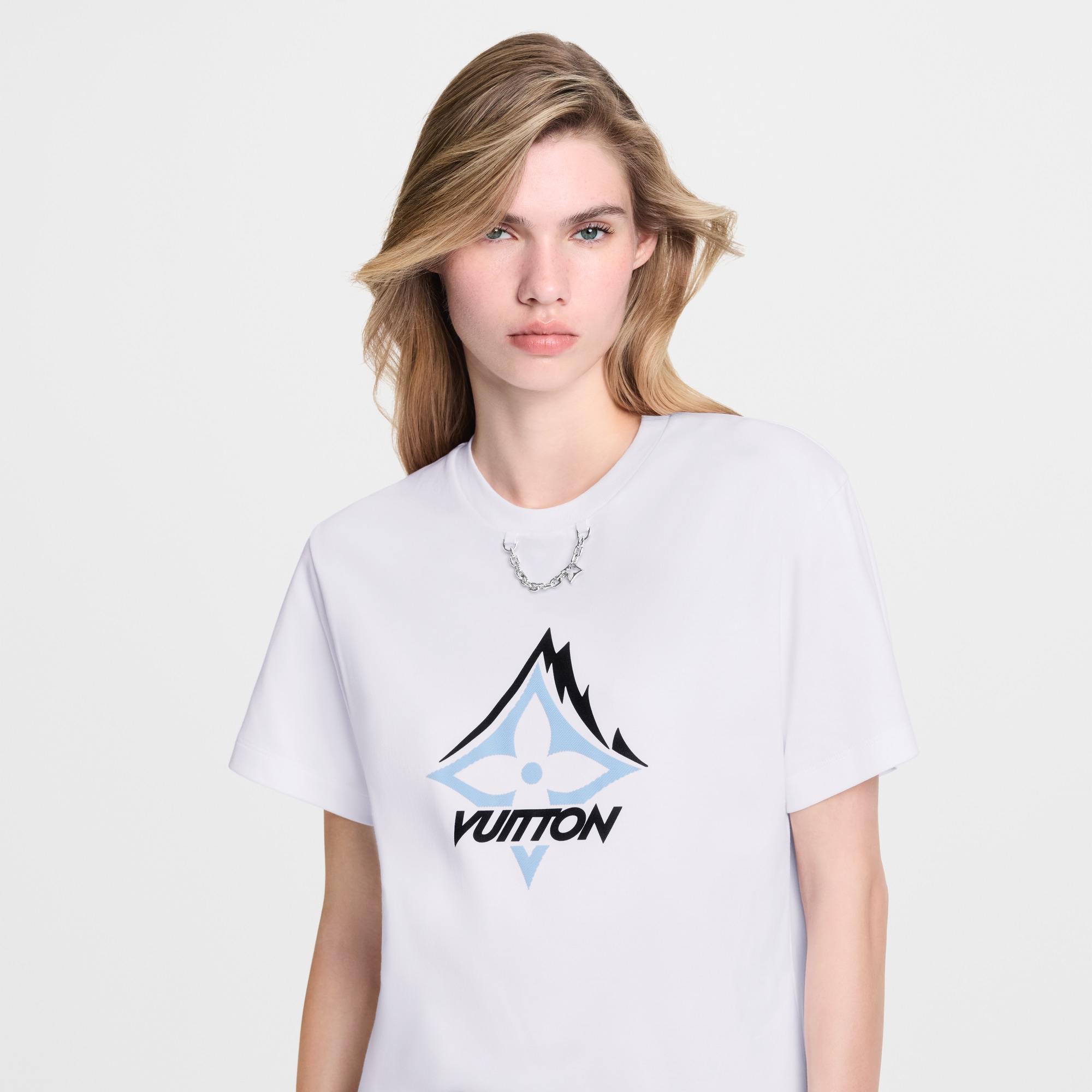  Ready-to-Wear Tops Mountain Signature T-Shirt | Louis Vuitton ® (Product zoom)