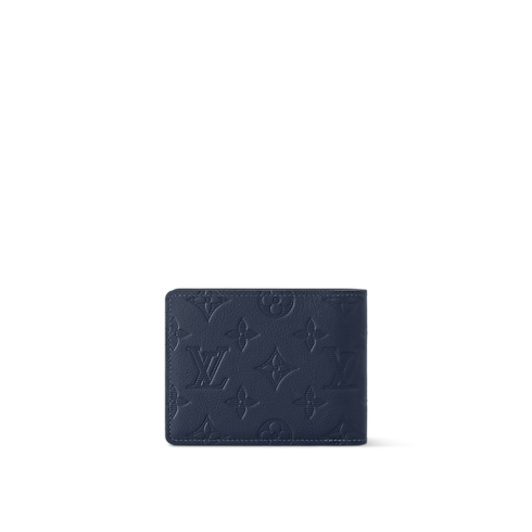Monogram Shadow Men's Small Leather Goods Compact & Long Wallets Multiple Wallet | Louis Vuitton ® (Product zoom)