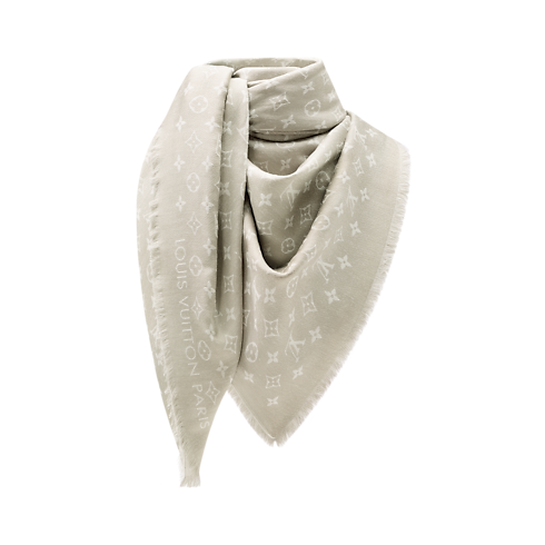 S00 Accessories Shawls and Stoles My Daily Denim Shawl | Louis Vuitton ® (Product zoom)