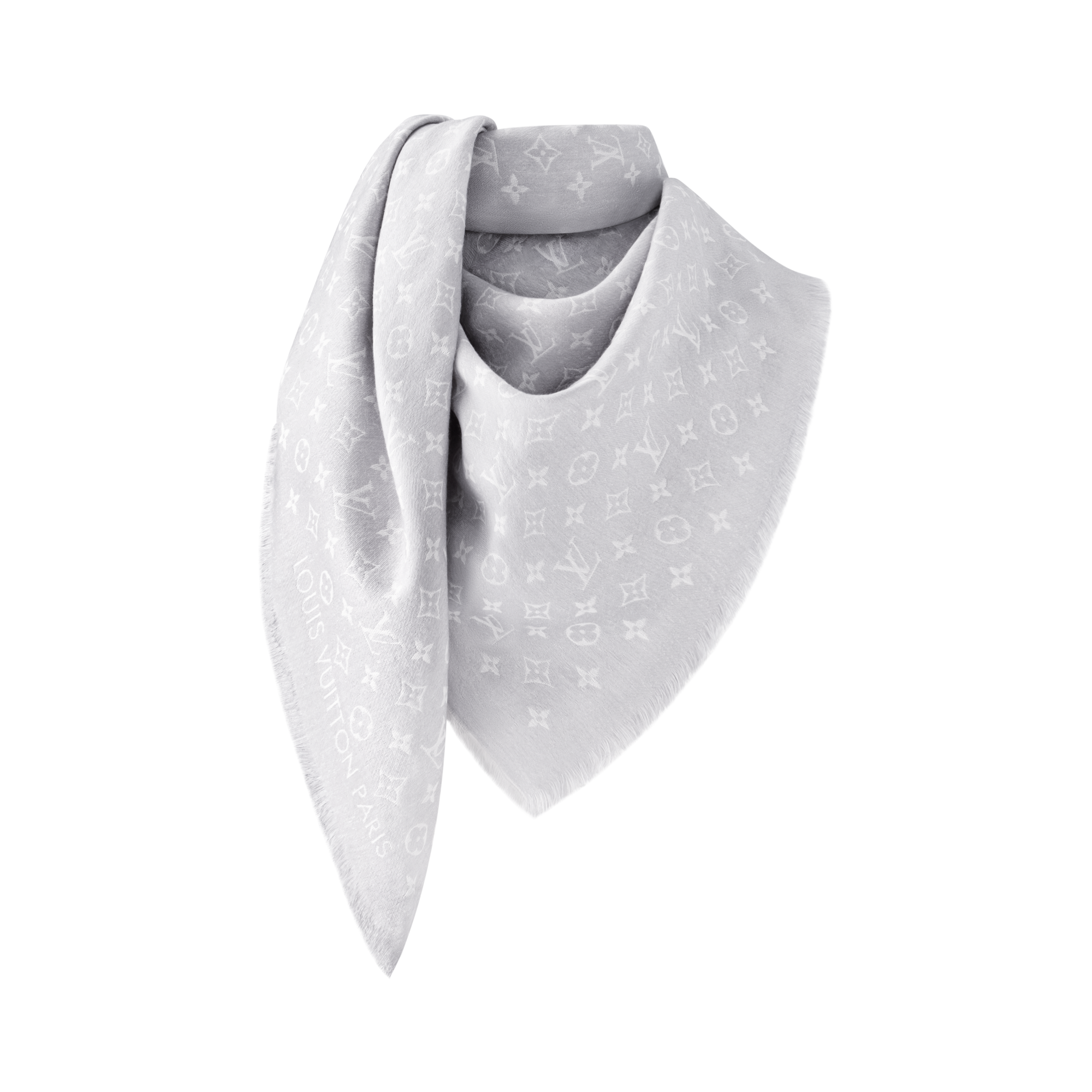 S00 Accessories Shawls and Stoles My Daily Denim Shawl | Louis Vuitton ® (Product zoom)